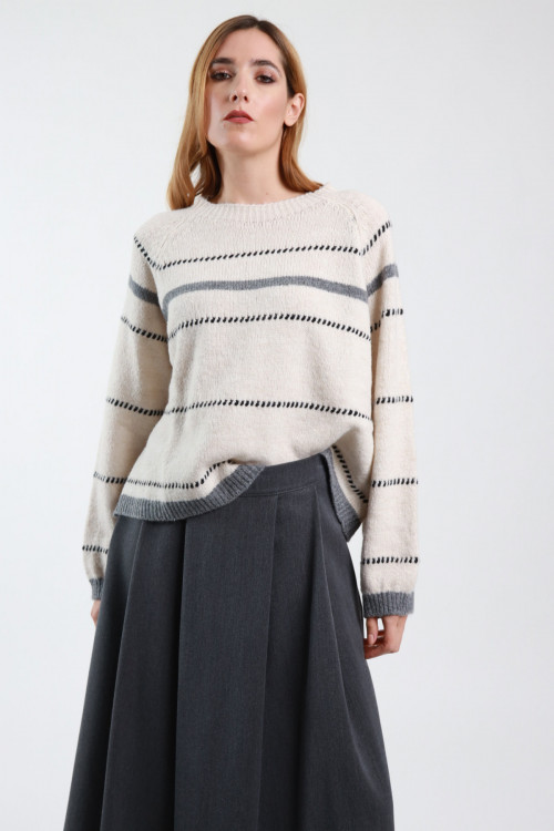 Susy Mix Maglione Righe Offerte stagionali