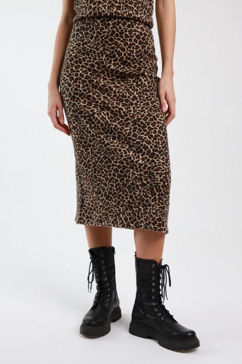 Susy Mix Longuette In Maglia Maculata Sconti VIP