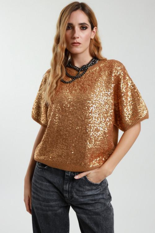 Susy Mix Maglioncino Maniche Corte Fino al 50% di sconto