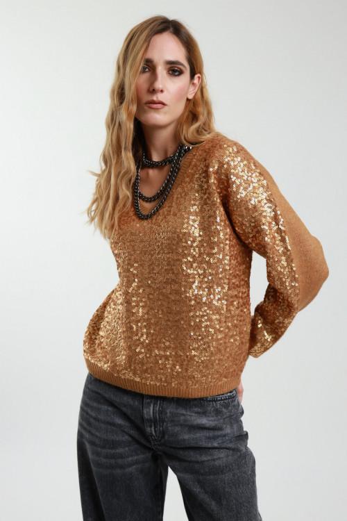 Susy Mix Maglioncino Paillettes Fino al 60% di sconto