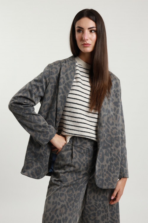 Susy Mix Blazer Over Maculato Convenienza