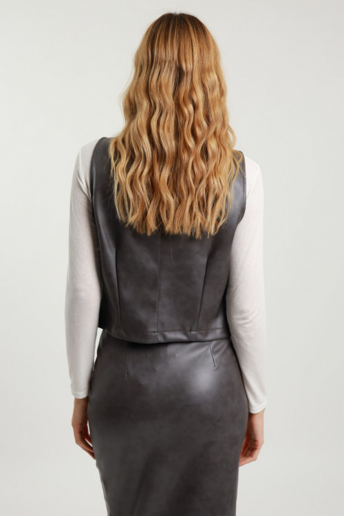 Susy Mix Gilet con Zip Novità