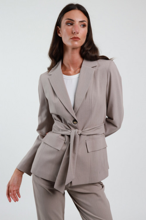 Susy Mix Blazer con Cintura Online