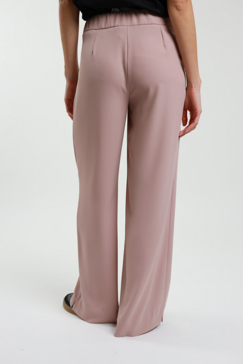 Susy Mix Pantaloni Palazzo Con Bottone Flash Sale