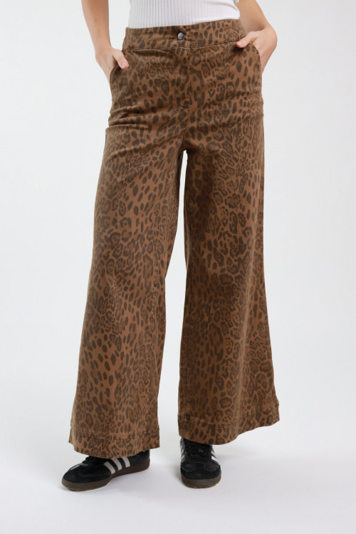 Susy Mix Denim A Palazzo Maculato Offerta natalizia