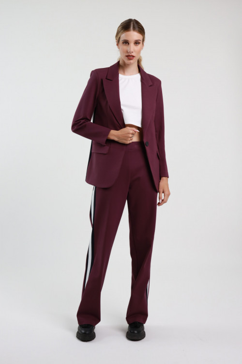 Susy Mix Pantalone Banda Laterale Offerta Anniversario