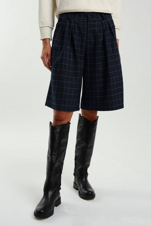Susy Mix Bermuda Check Vendita calda