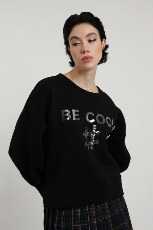 Susy Mix Felpa "be cool" Offerte stagionali