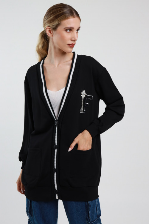 Susy Mix Cardigan College Oversize Offerte speciali