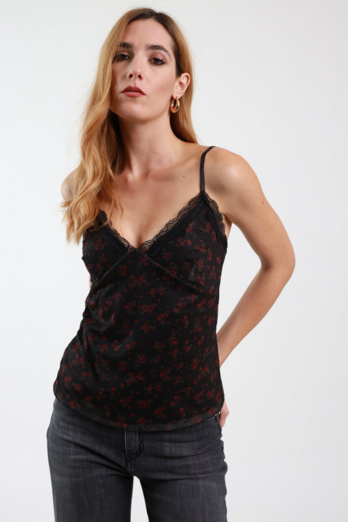 Susy Mix Top Tulle Fiorellini Fino al 50% di sconto