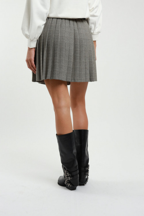 Susy Mix Minigonna Check Plissé 50% di sconto con spedizione gratuita