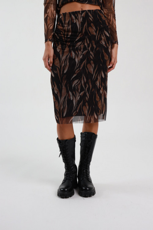 Susy Mix Gonna Fantasia in Tulle Black Friday Prezzi