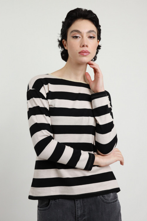 Susy Mix Maglia Righe In Vendita