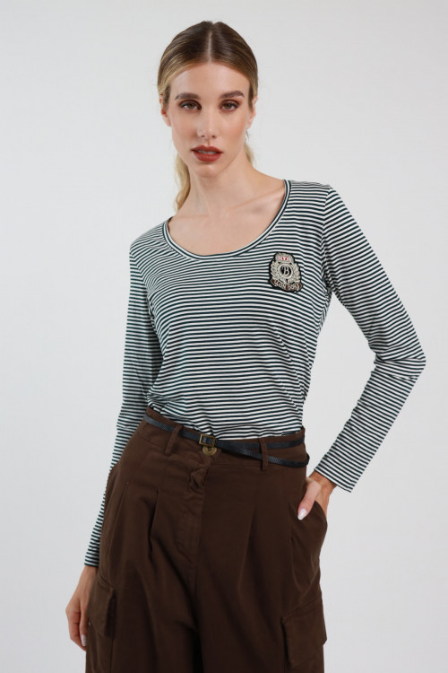 Susy Mix Maglia Rigata Slim Fit Offerte esclusive