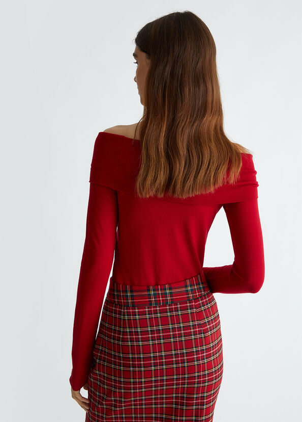 Liu Jo Body rosso con cut-out Shopping Online