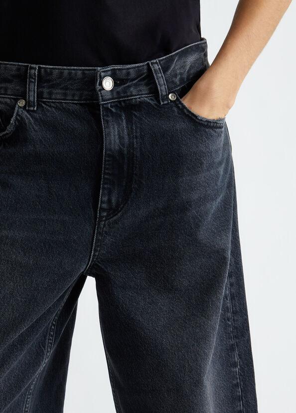 Liu Jo Jeans cropped con piume Offerta