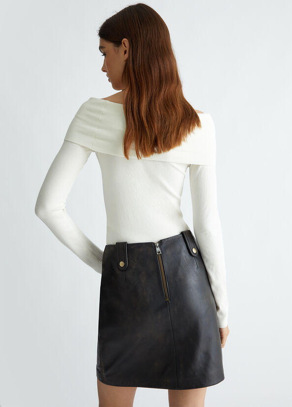 Liu Jo Body bianco con cut-out Offerte