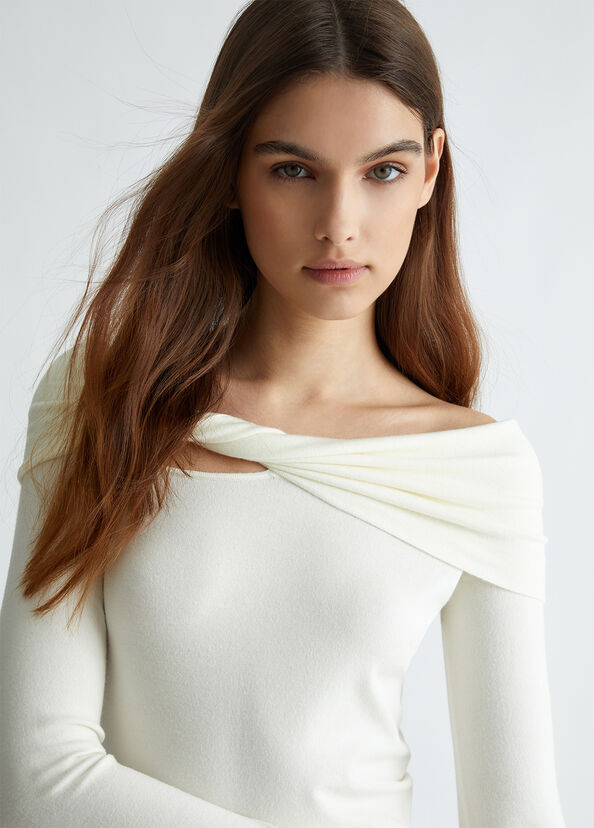Liu Jo Body bianco con cut-out Offerte
