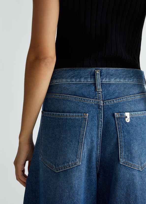 Liu Jo Jeans balloon a vita alta Saldi Di Fabbrica