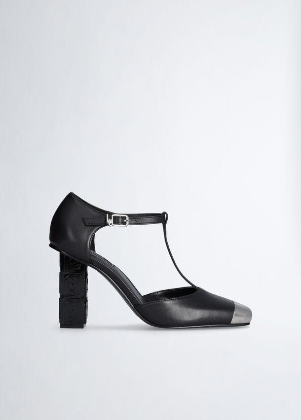 Liu Jo Décolleté two pieces in pelle Flash Sale