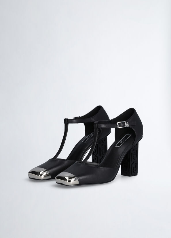 Liu Jo Décolleté two pieces in pelle Flash Sale