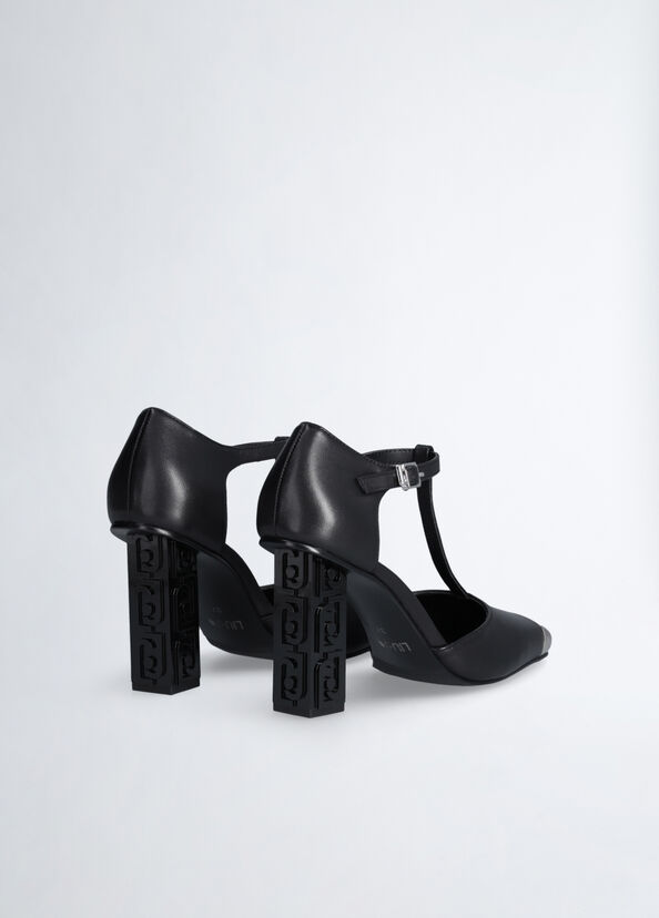 Liu Jo Décolleté two pieces in pelle Flash Sale
