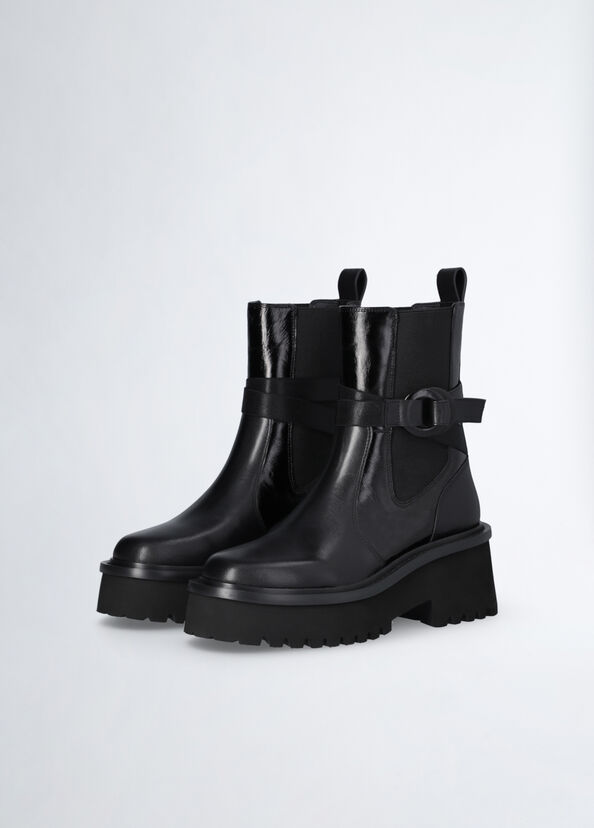 Liu Jo Stivaletti beatles in pelle Vendite stagionali