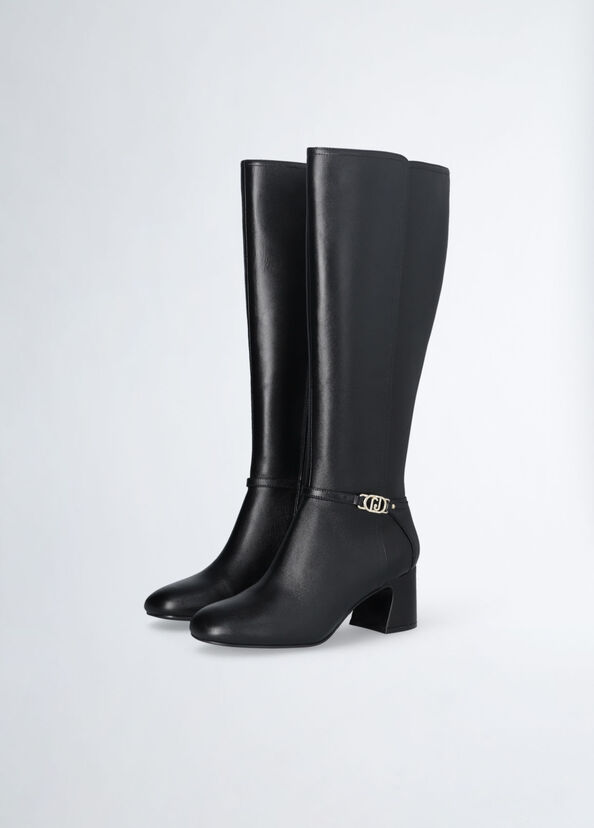 Liu Jo Stivali alti in pelle Offerta Anniversario
