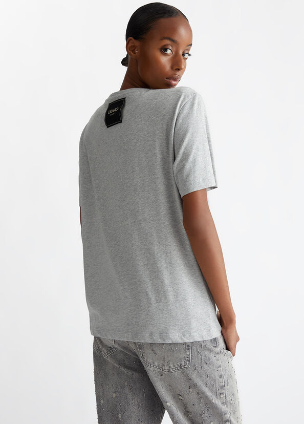 Liu Jo T-shirt over in jersey Ritorno libero