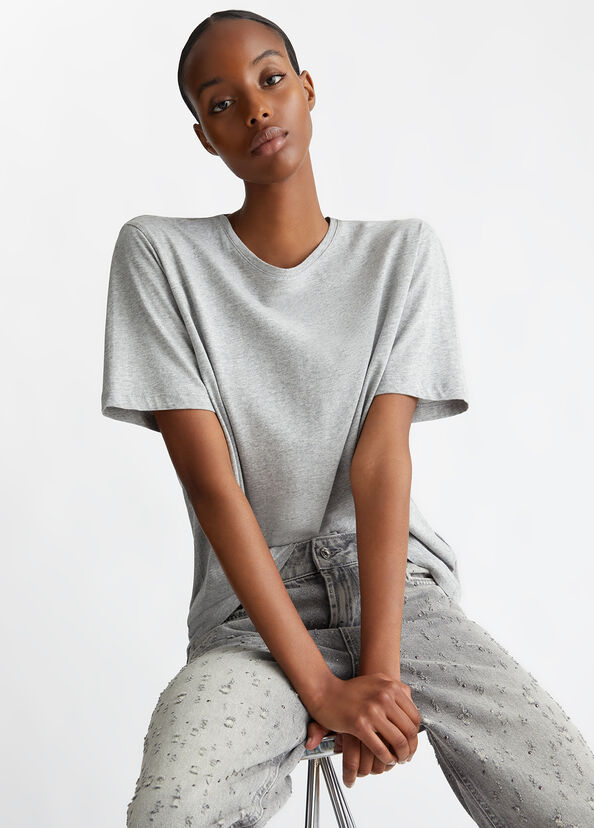 Liu Jo T-shirt over in jersey Ritorno libero