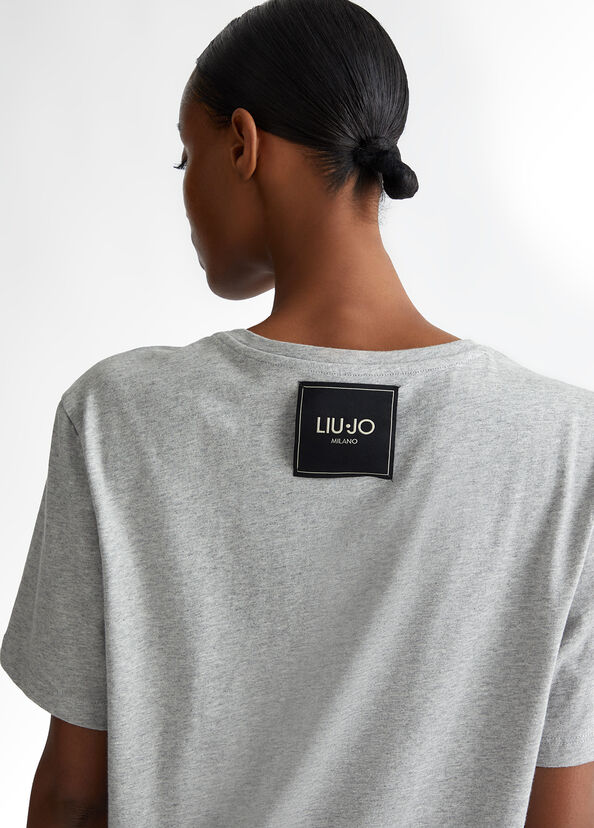 Liu Jo T-shirt over in jersey Ritorno libero