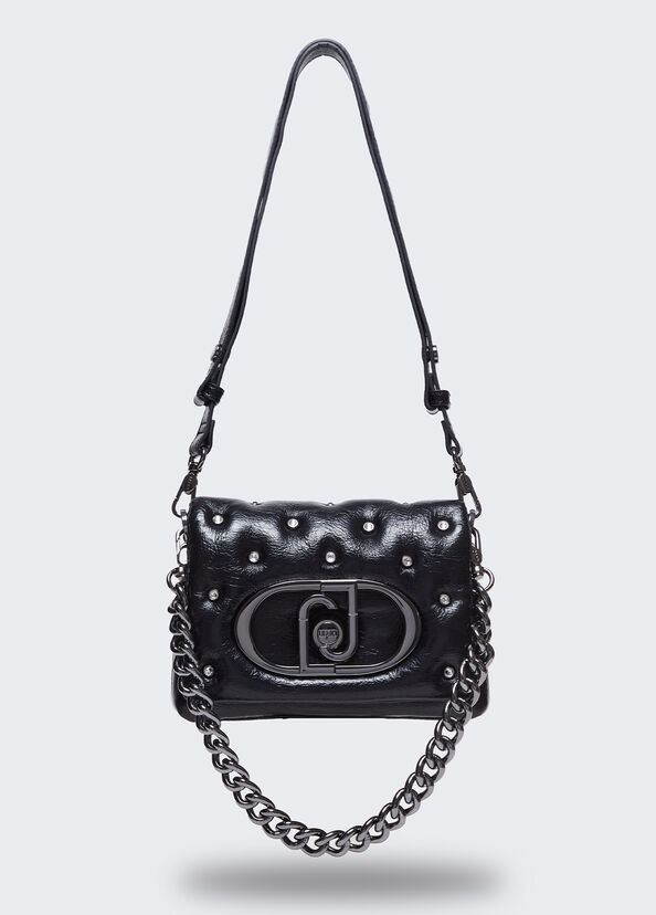 Liu Jo Borsa piccola LaPuffy con strass Promozione temporanea