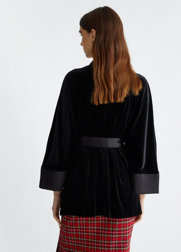Liu Jo Giacca kimono in velluto Promozione
