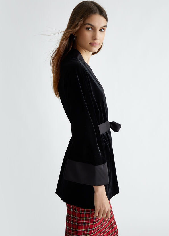Liu Jo Giacca kimono in velluto Promozione