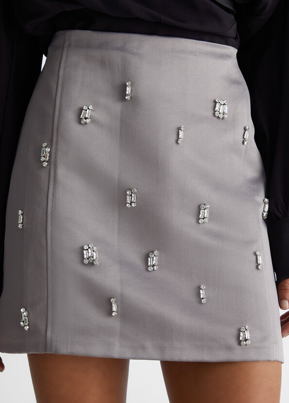 Liu Jo Minigonna con strass Consegna Veloce