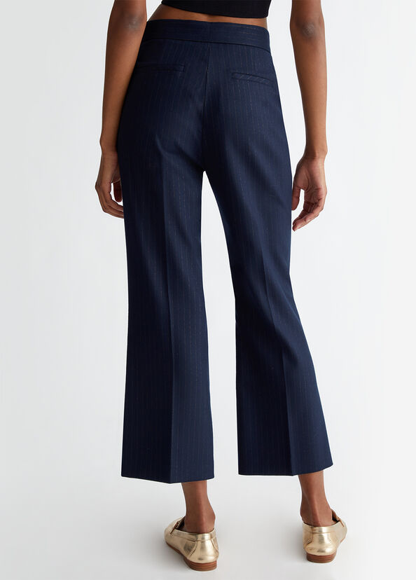 Liu Jo Pantaloni in flanella gessata Saldi