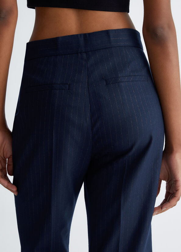 Liu Jo Pantaloni in flanella gessata Saldi