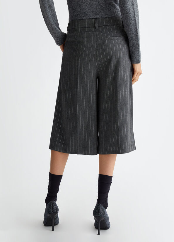 Liu Jo Pantaloni culotte gessati Offerte