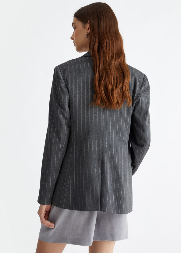 Liu Jo Blazer gessato Hotsell