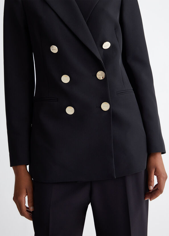 Liu Jo Blazer stretch doppiopetto Vendita Calda