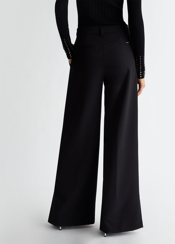 Liu Jo Pantaloni flare con spacchetto Vendita Economica