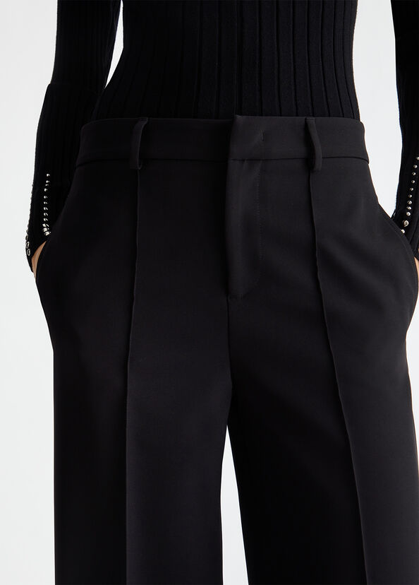 Liu Jo Pantaloni flare con spacchetto Vendita Economica