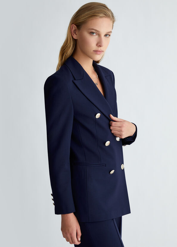 Liu Jo Blazer stretch doppiopetto Saldi Di Fabbrica