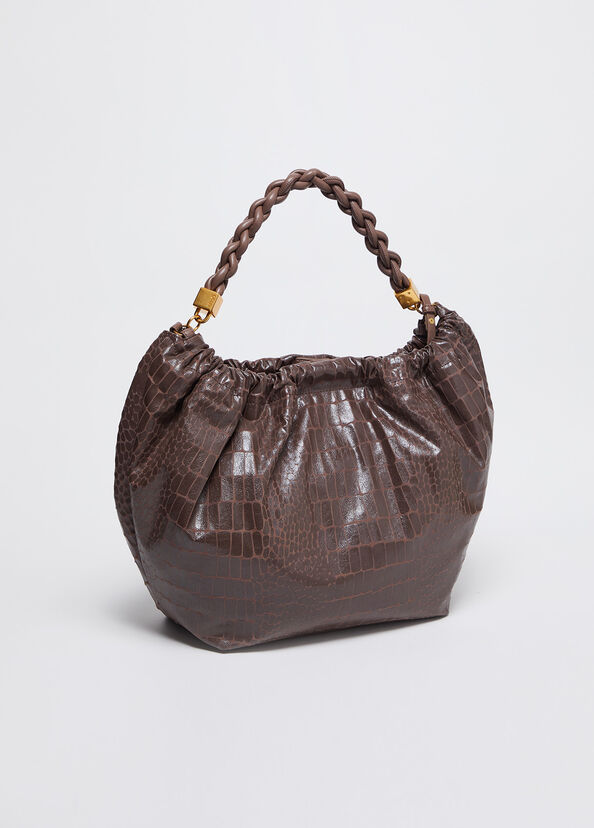 Liu Jo Borsa a mano con stampa coccodrillo Offerta Anniversario