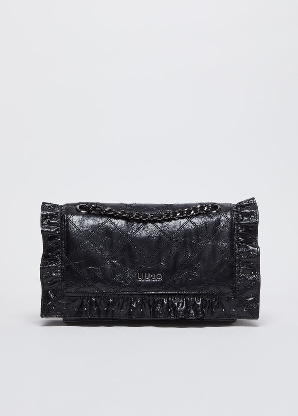 Liu Jo Borsa a tracolla glossy matelassé Smaltimento dello stoccaggio