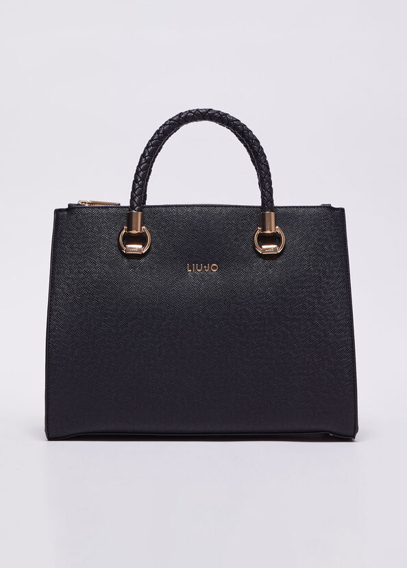 Liu Jo Shopping bag nera Offerta temporanea