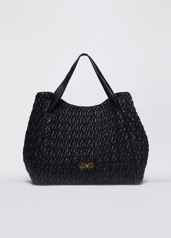 Liu Jo Shopping bag matelassé con pochette Nuovi prodotti
