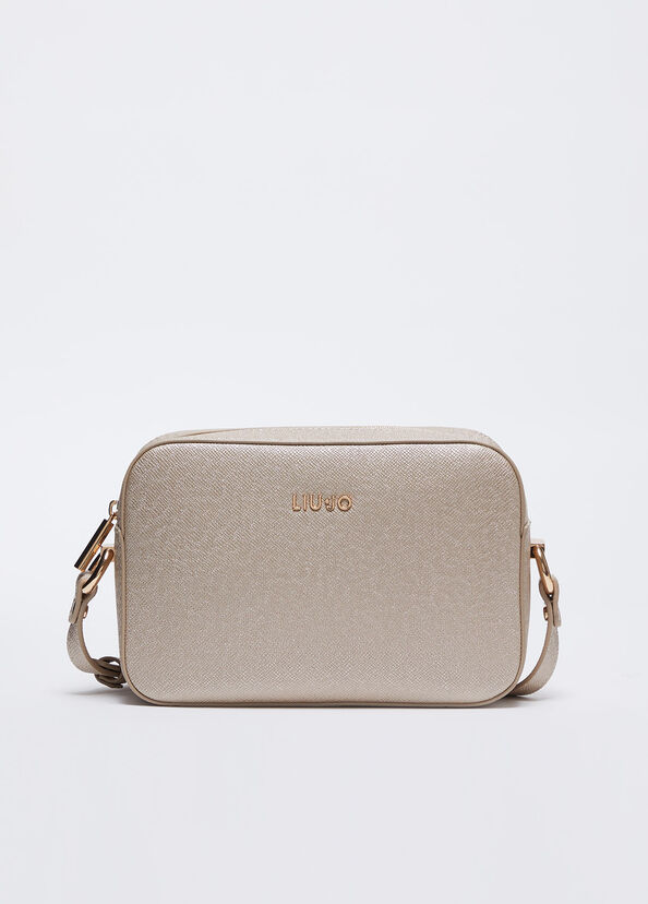 Liu Jo Borsa a tracolla color oro Offerte speciali