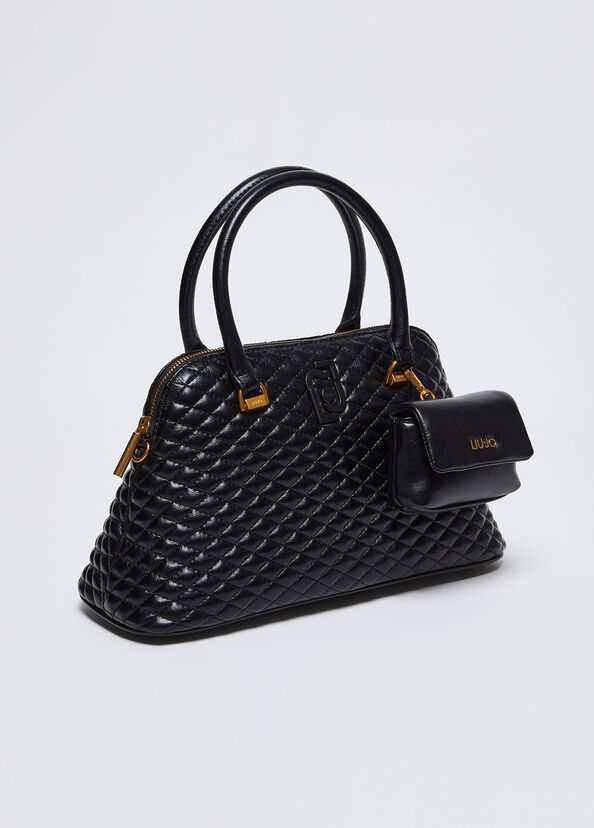 Liu Jo Borsa a mano glossy matelassé Sconti VIP