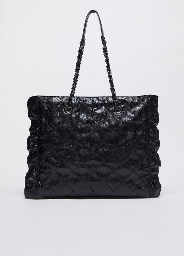 Liu Jo Shopping bag glossy matelassé Prezzo basso